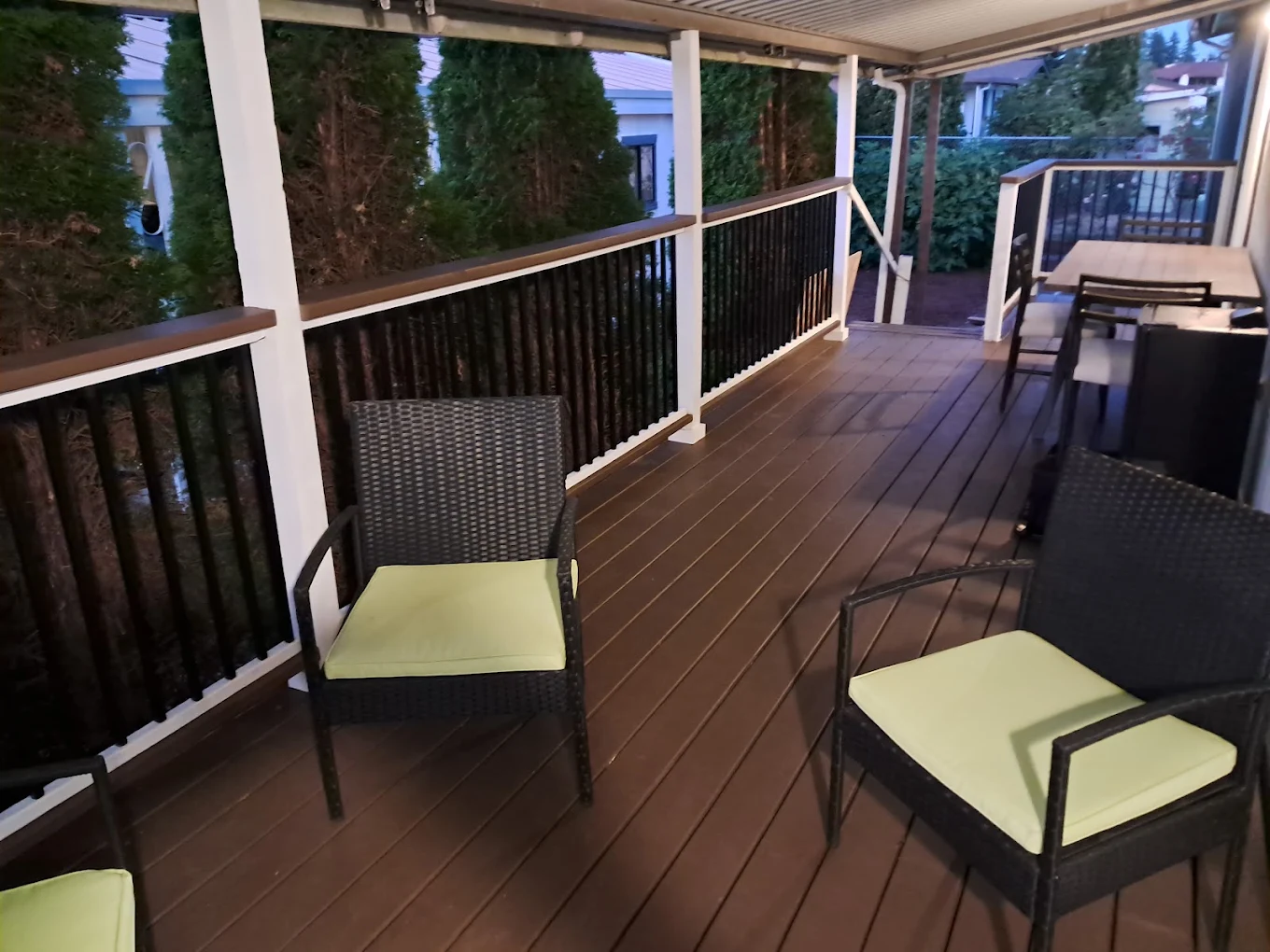 Finished deck project by Jim's Handyman Services