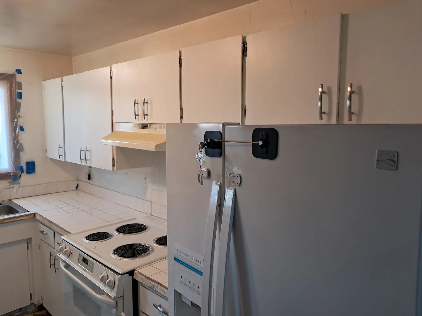 Cabinet and kitchen improvement work